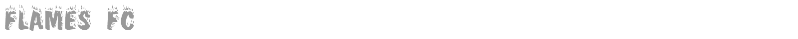 Flames FC font preview