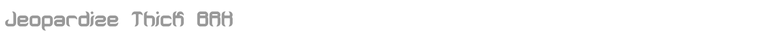 Jeopardize font preview