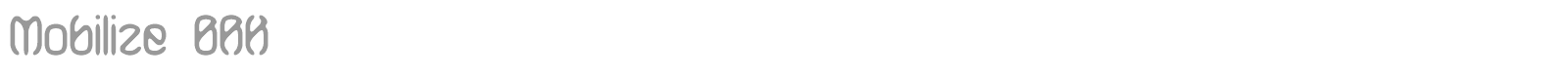 Mobilize font preview