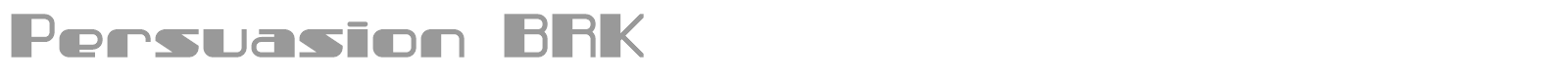 Persuasion font preview