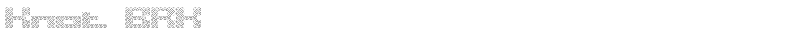 Knot font preview