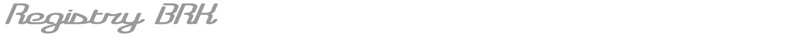 Registry font preview