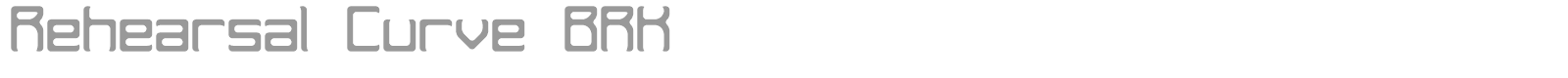 Rehearsal font preview