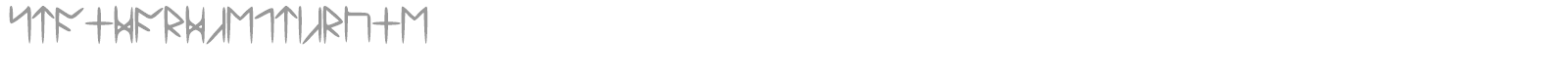 Font Standard Celtic Rune