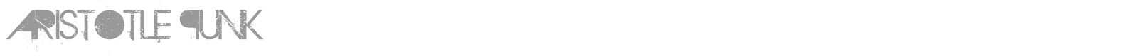 Aristotle Punk font preview
