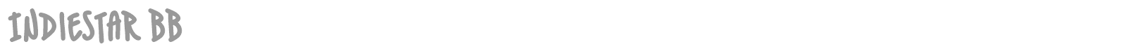 Indie Star font preview