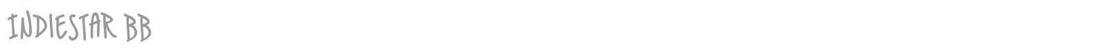 Indie Star font preview