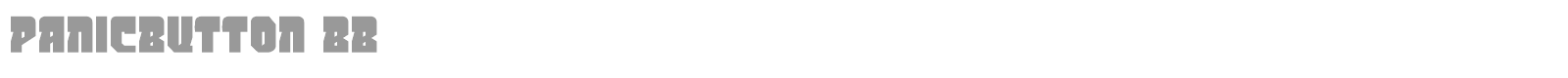 Panic Button font preview