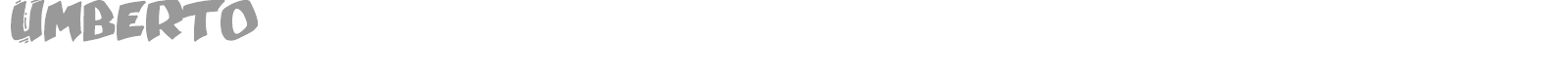 Umberto font preview