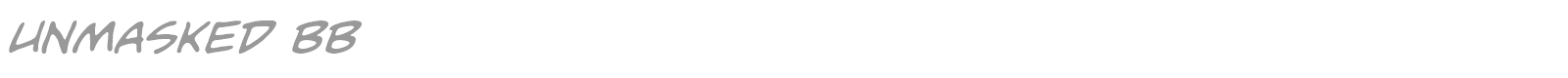 Unmasked font preview