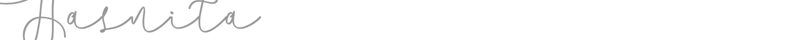 Hasnita font preview