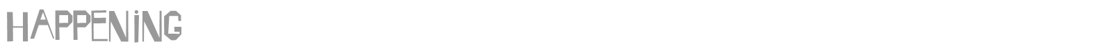 Happening font preview