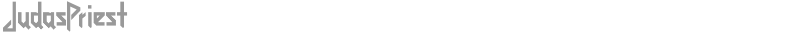 Judas Priest font preview
