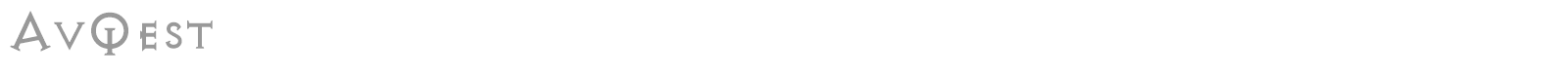 Av Qest font preview
