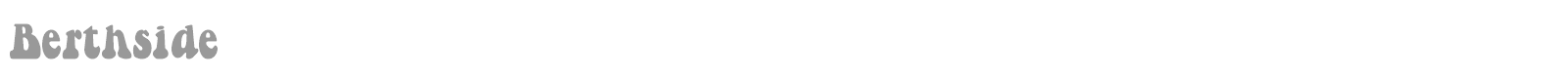 Berthside font preview