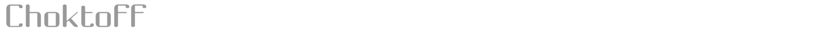 Choktoff font preview
