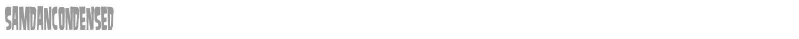 Samdan font preview