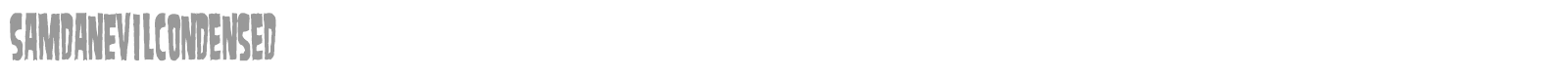 Samdan font preview