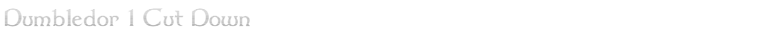Dumbledor 1 font preview