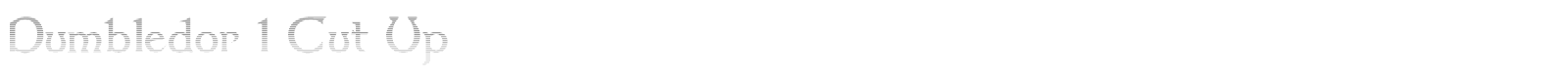 Dumbledor 1 font preview