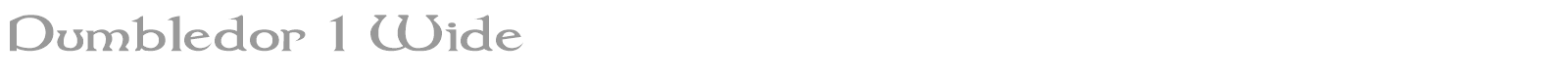 Dumbledor 1 font preview