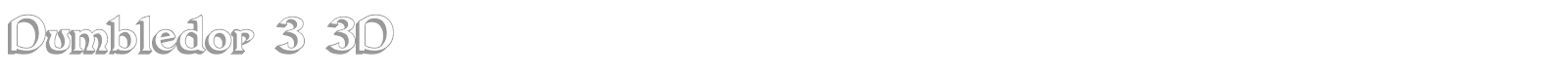 Dumbledor 1 font preview