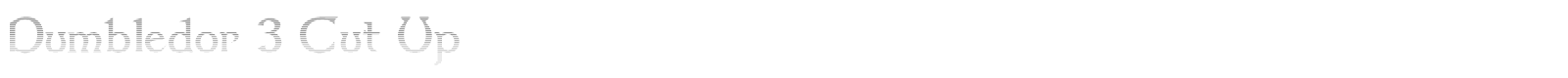 Dumbledor 1 font preview