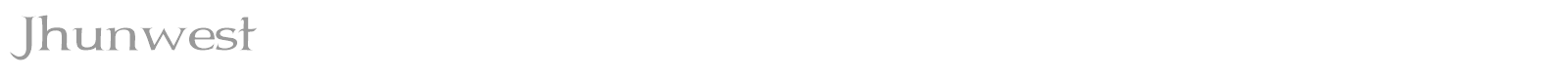 Jhunwest font preview
