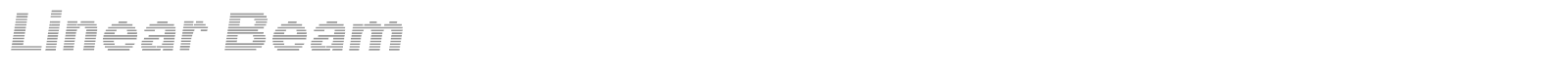 Linear Beam font preview