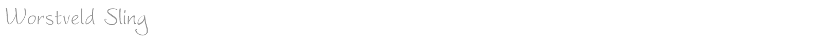 Worstveld Sling font preview