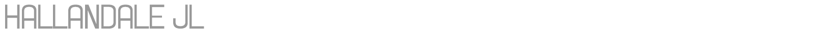 Hallandale font preview