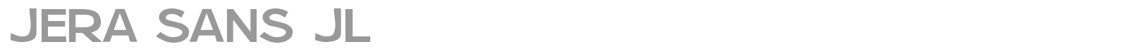 Jera Sans font preview