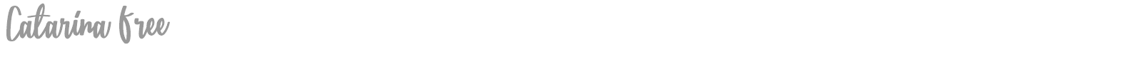 Catarina font preview