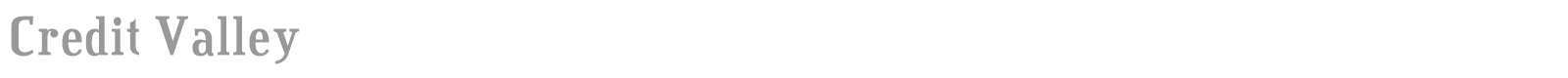 Credit Valley font preview