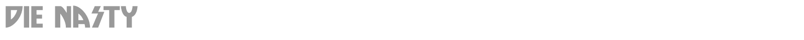 Die Nasty font preview