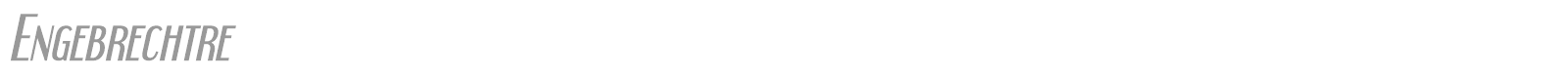 Engebrechtre font preview