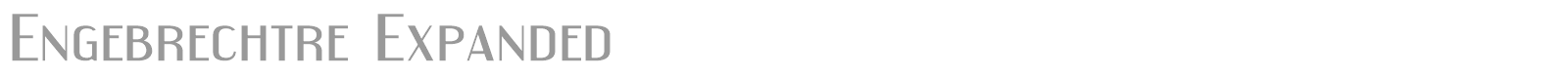 Engebrechtre font preview