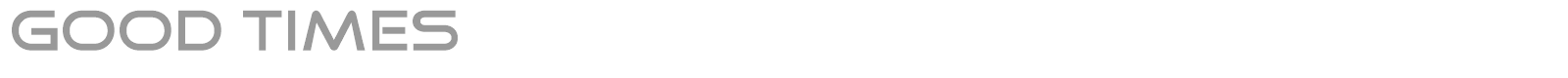 Good Times font preview