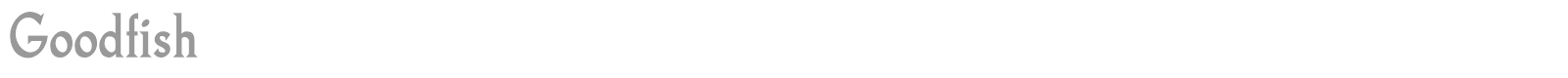 Goodfish font preview