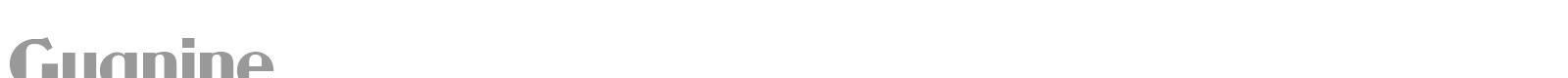 Guanine font preview