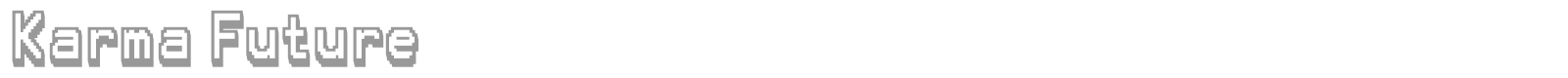 Karma Future font preview