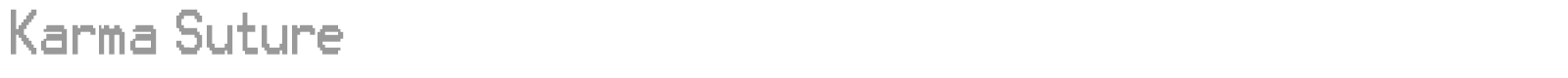 Karma Suture font preview