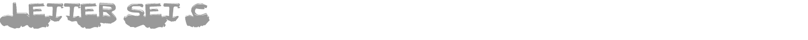 Letter Set C font preview