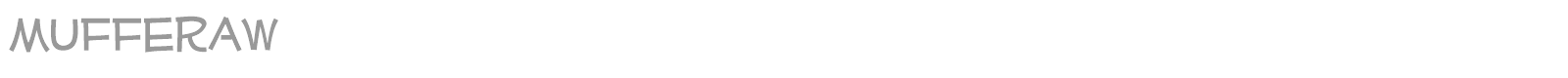 Mufferaw font preview