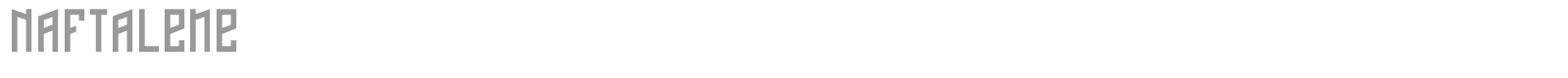 Naftalene font preview