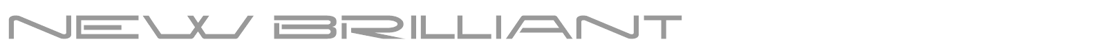 New Brilliant font preview