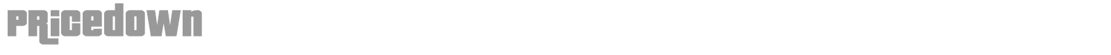Pricedown font preview