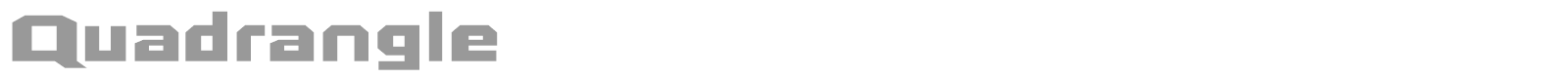 Quadrangle font preview