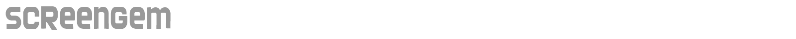 Screengem font preview