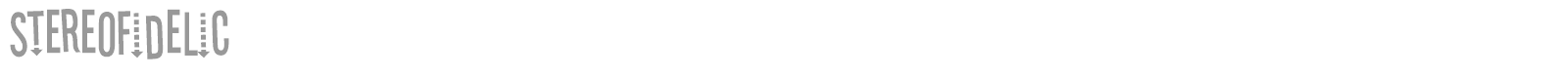 Stereofidelic font preview